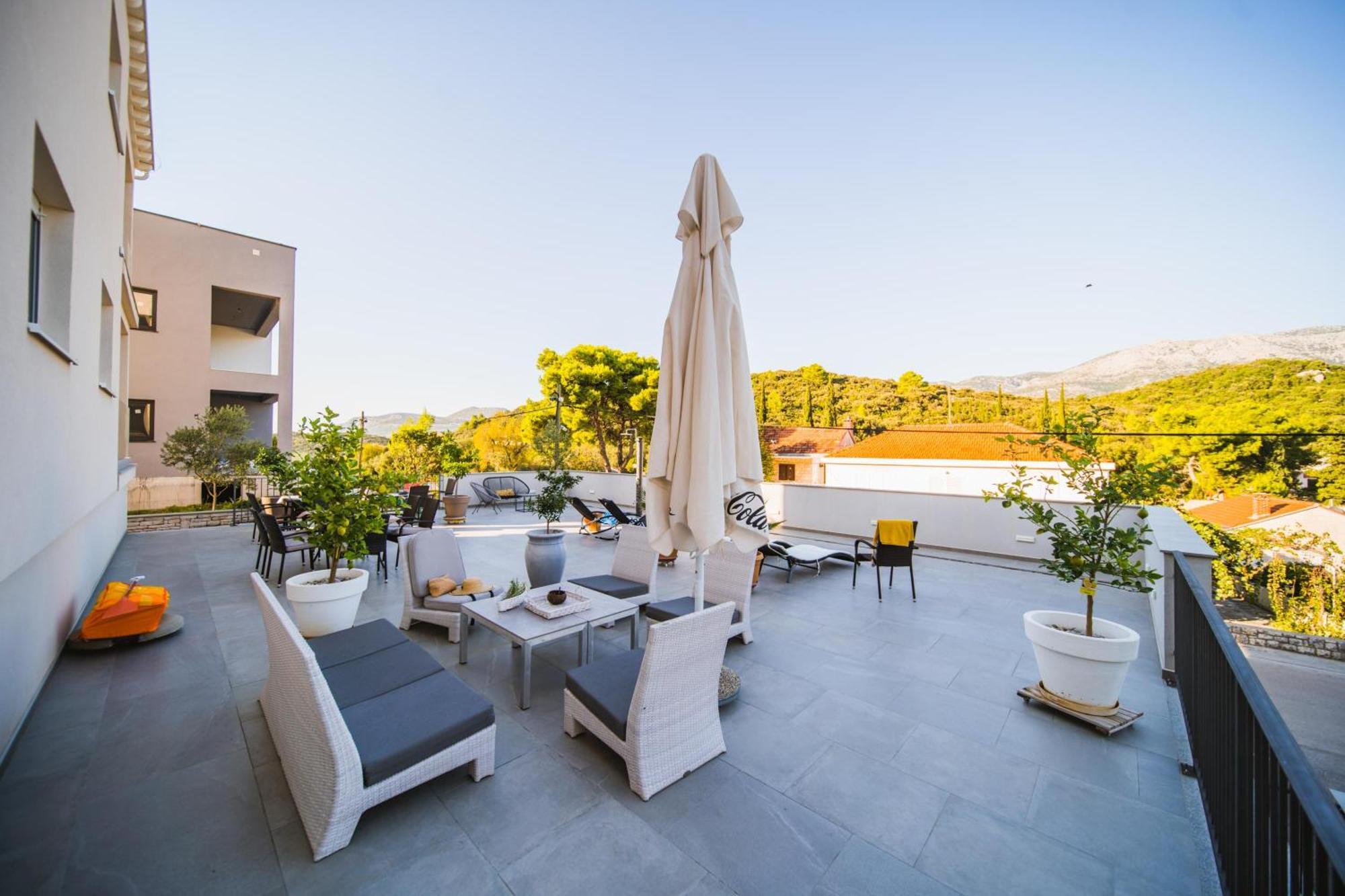 Villa Teuta Korčula Buitenkant foto